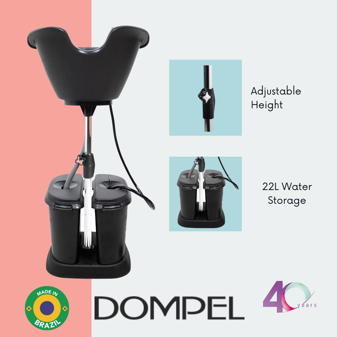 Dompel Dual-Basin Portable Wash Unit – 22L Water Storage (No Pump Included)