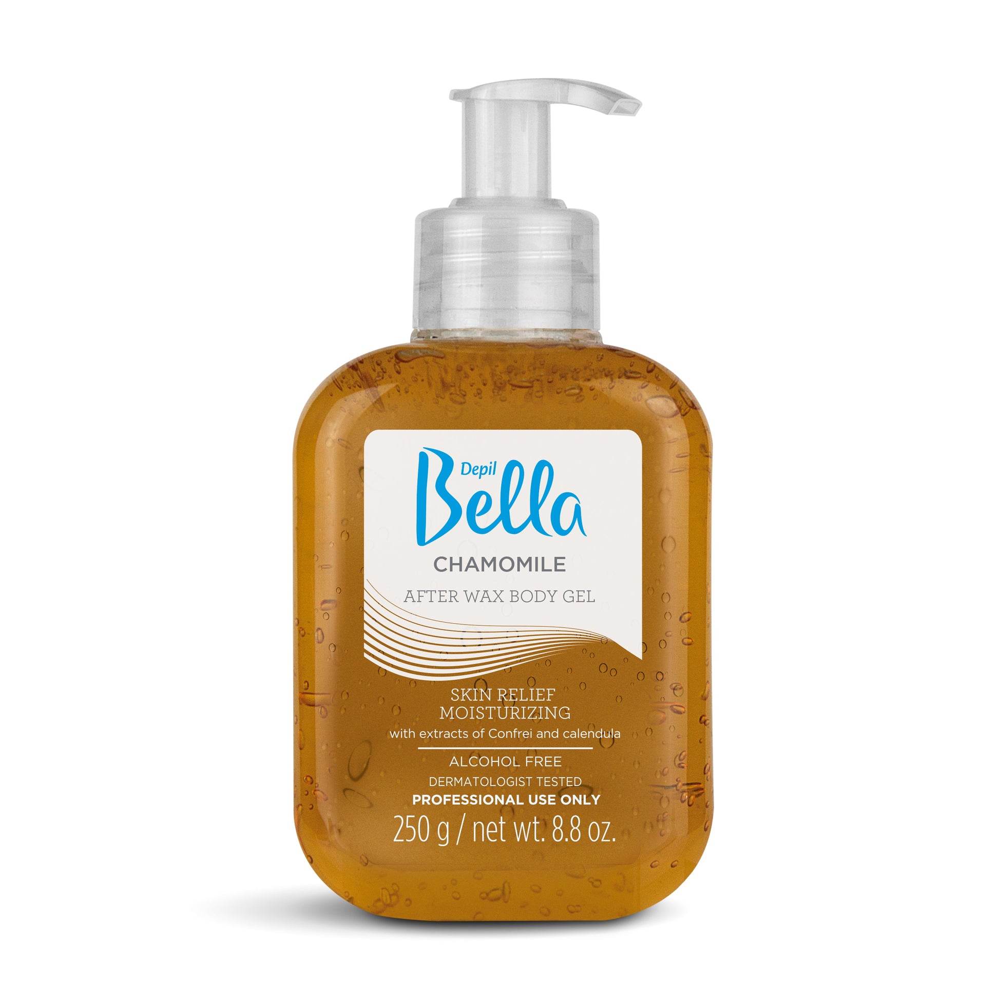 Depil Bella Chamomile Post-Waxing Body Gel 250g (3 Units Offer)-LOTIONS-DEPILBELLA