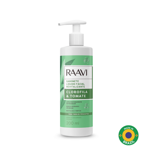 RAAVI Chlorophyll & Tomato Revitalizing Liquid Soap - 200ml