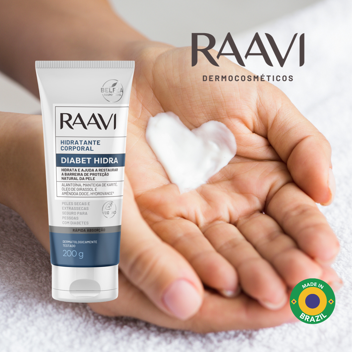 RAAVI Diabet Hidra Body Moisturizer - 200g-raavicosmetics