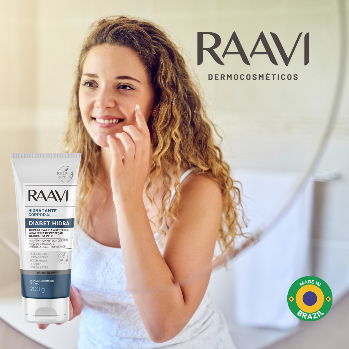 RAAVI Diabet Hidra Body Moisturizer - 200g-raavicosmetics