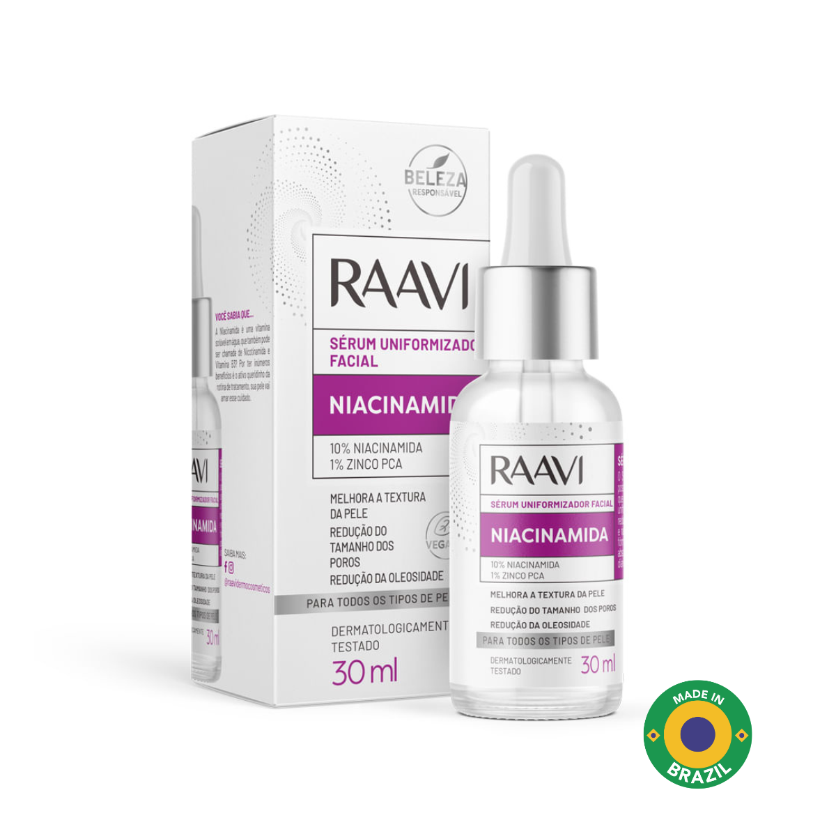 RAAVI Easy Niacinamide Unifying Serum - 30ml-raavicosmetics