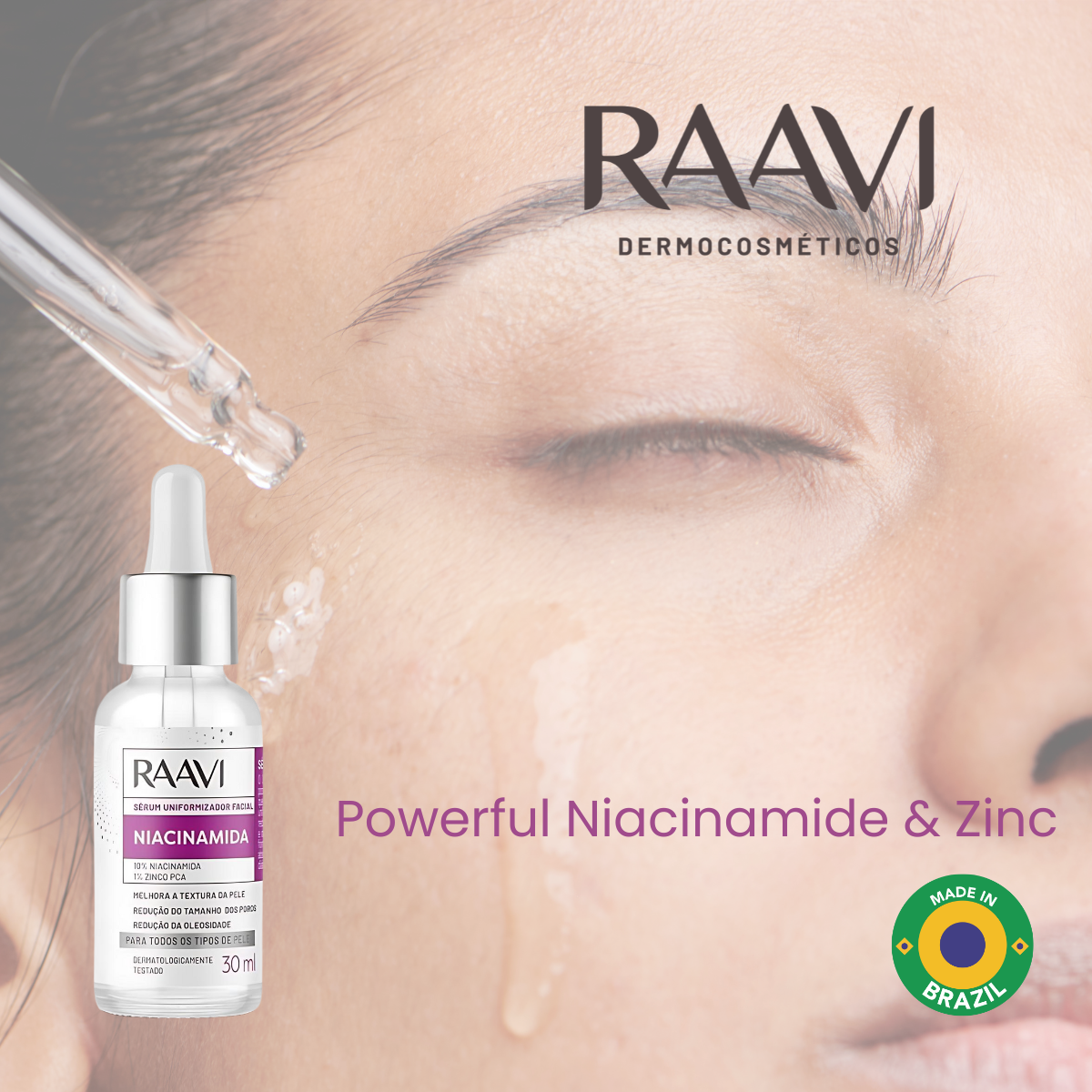 RAAVI Easy Niacinamide Unifying Serum - 30ml-raavicosmetics