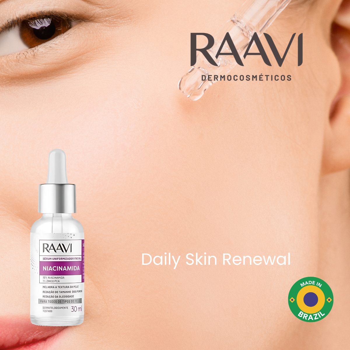 RAAVI Easy Niacinamide Unifying Serum - 30ml-raavicosmetics