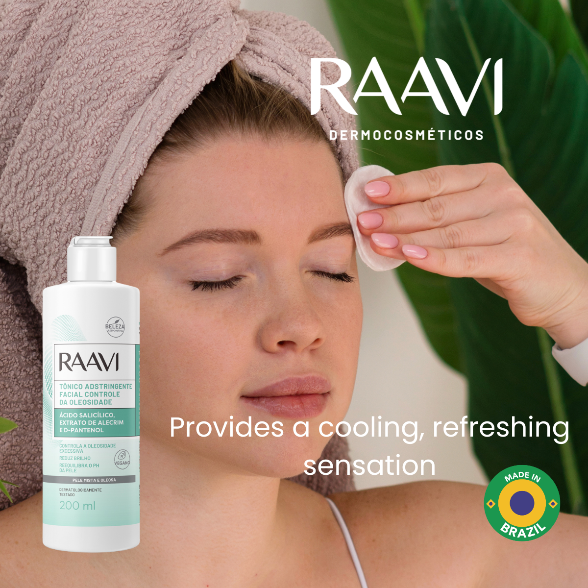 RAAVI Facial Astringent Tonic Oil Control - 200ml-raavicosmetics