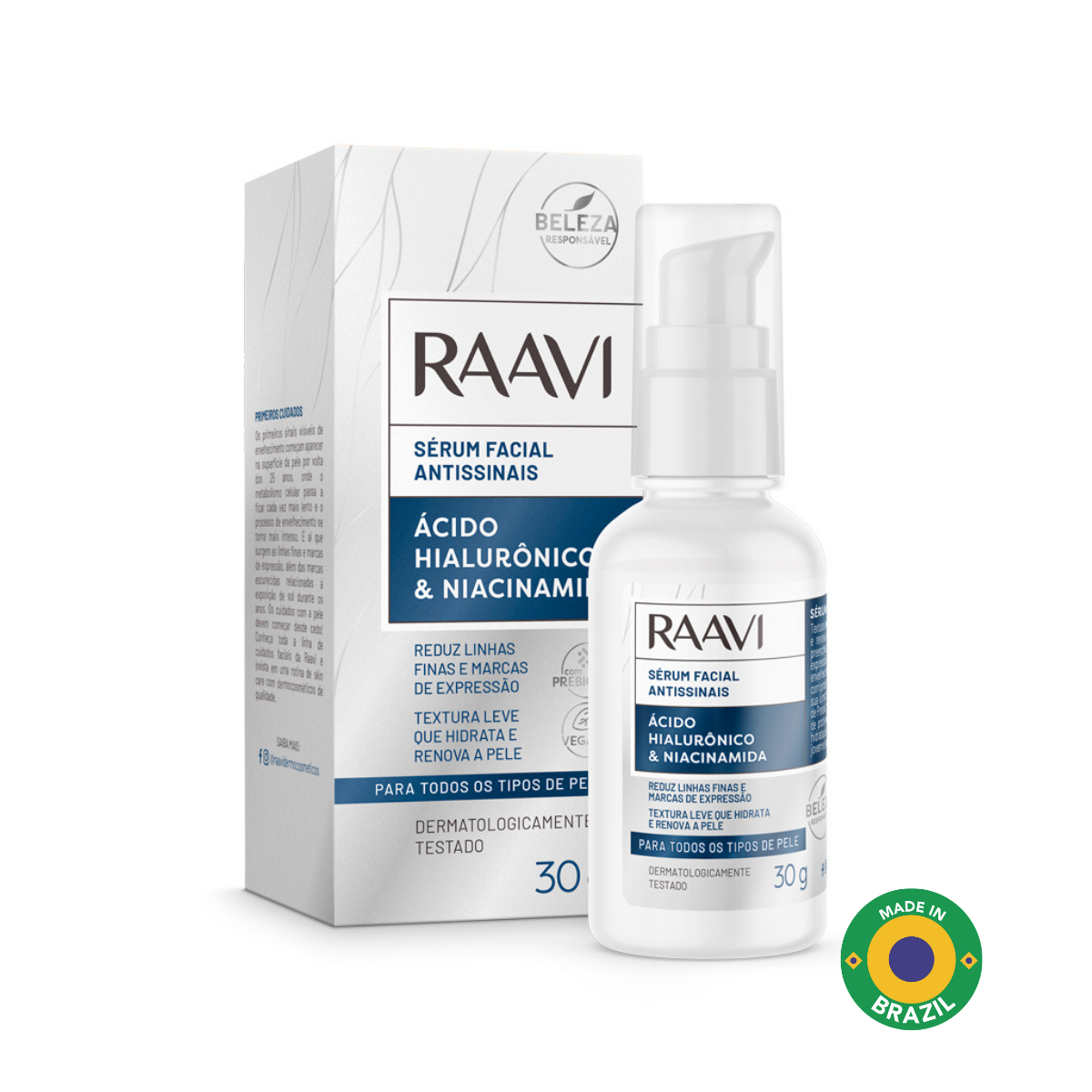 RAAVI Hyaluronic Acid Anti-Signal Facial Serum - 30g-raavicosmetics