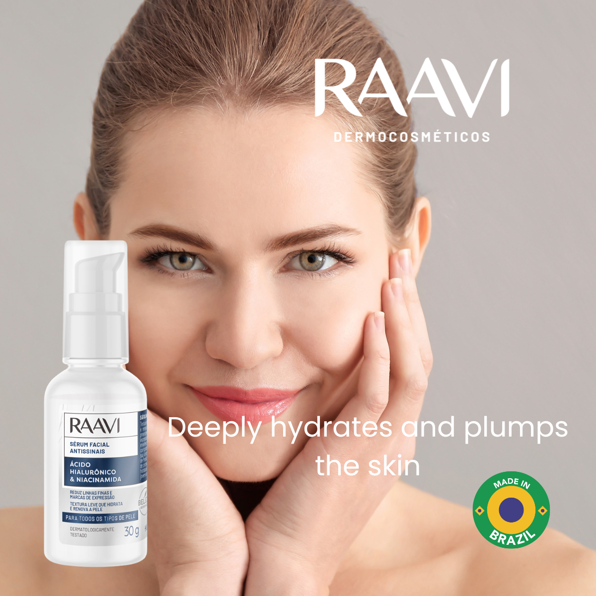 RAAVI Hyaluronic Acid Anti-Signal Facial Serum - 30g-raavicosmetics