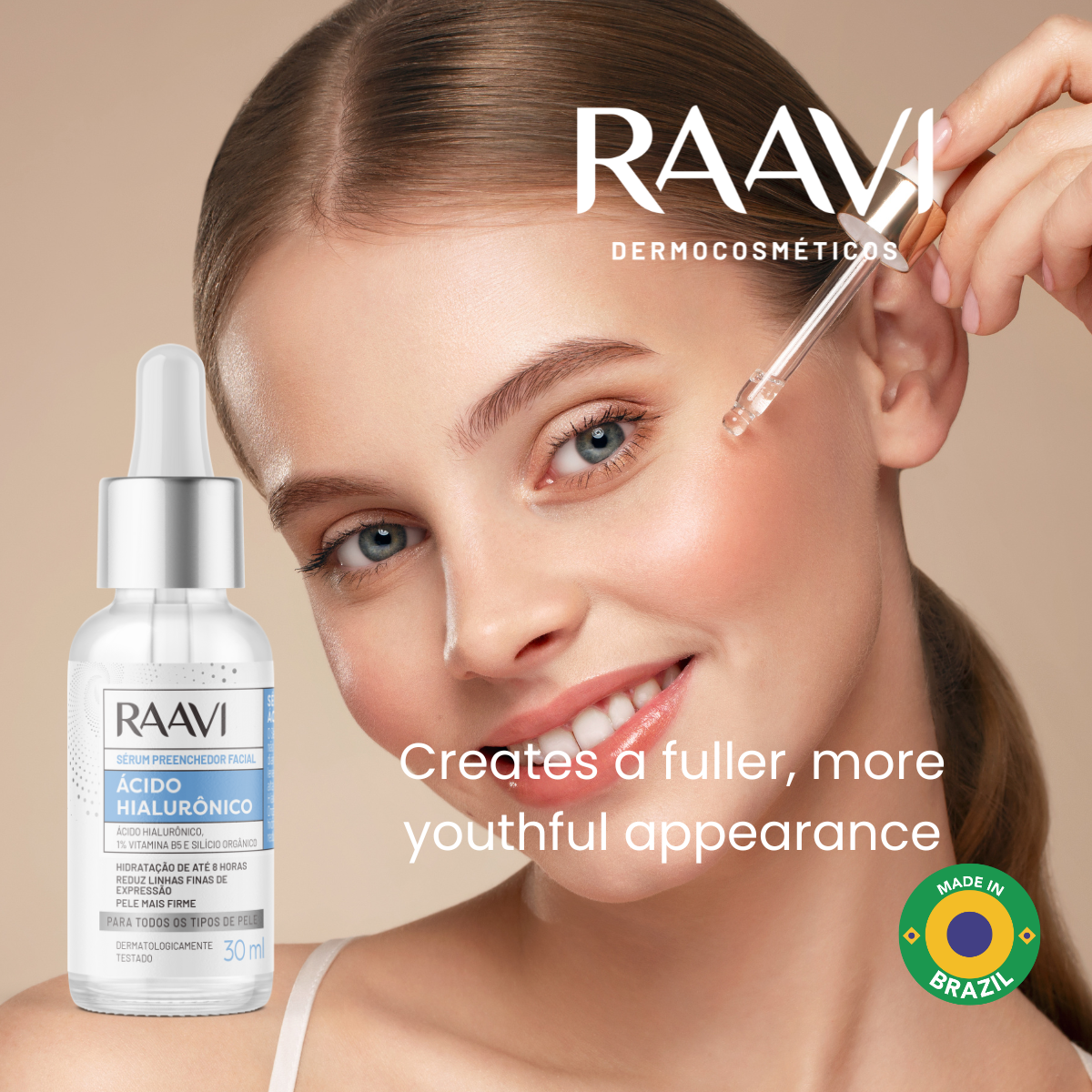 RAAVI Hyaluronic Acid Facial Filler Serum - 30ml-raavicosmetics