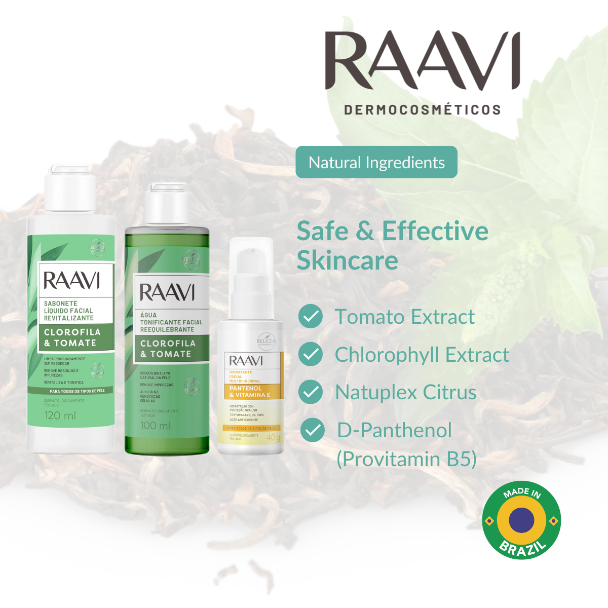 RAAVI Essential Care Facial Kit – Limpieza, Hidratación y Protección SPF30-raavicosmetics