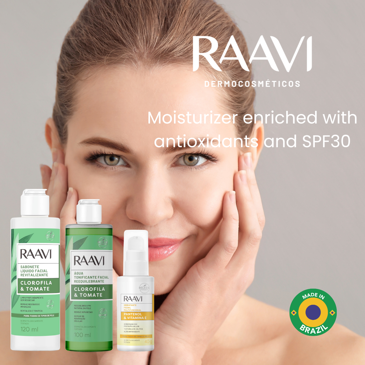 RAAVI Essential Care Facial Kit – Limpieza, Hidratación y Protección SPF30-raavicosmetics