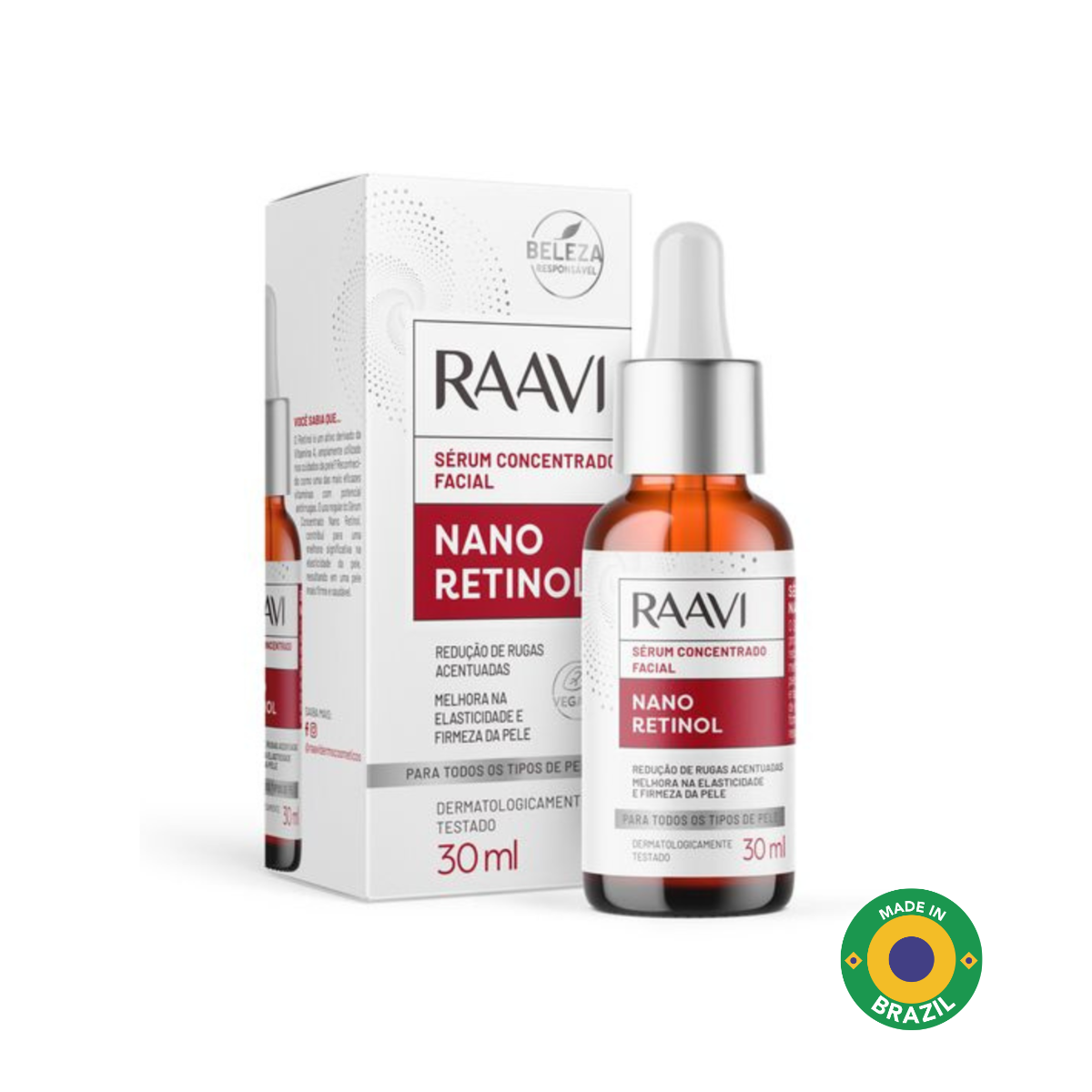 RAAVI Nano Retinol Facial Concentrated Serum - 30ml-raavicosmetics