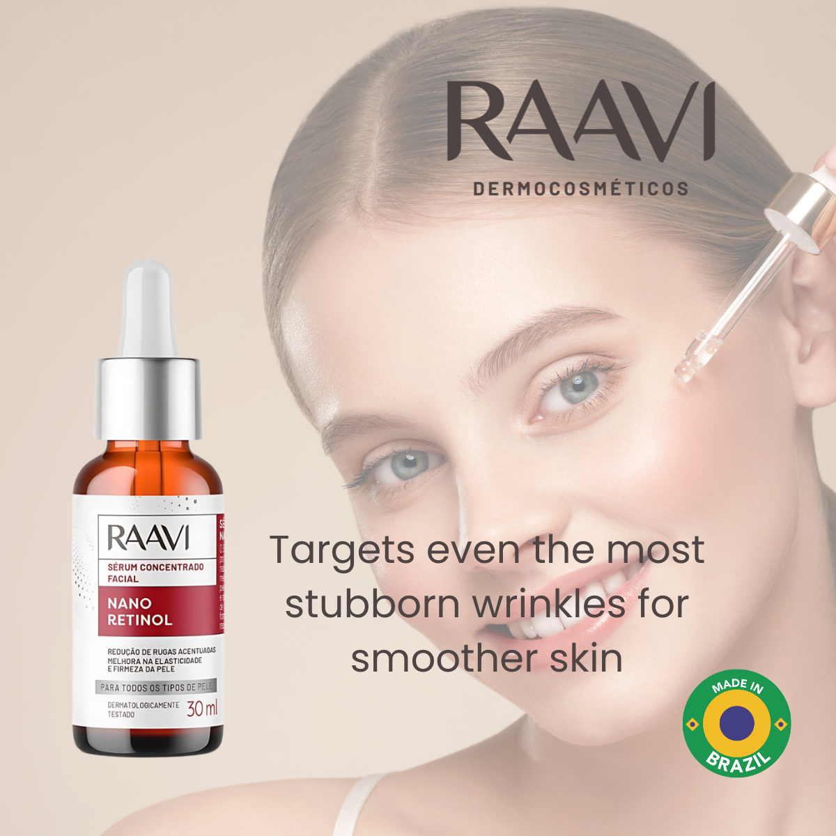 RAAVI Nano Retinol Facial Concentrated Serum - 30ml-raavicosmetics