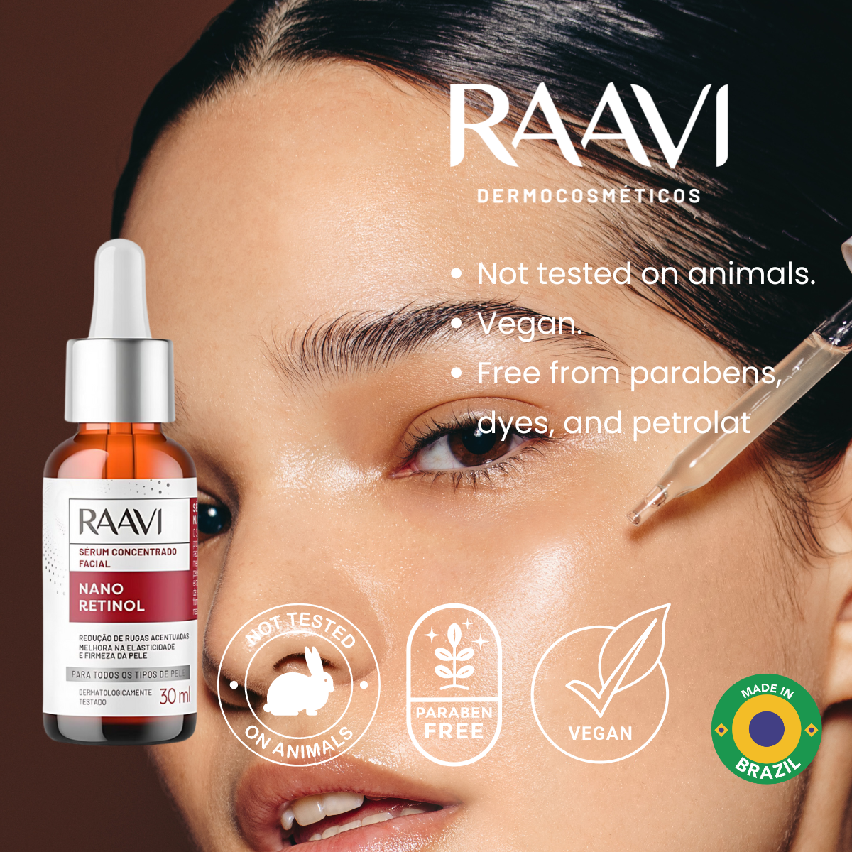 RAAVI Nano Retinol Facial Concentrated Serum - 30ml-raavicosmetics