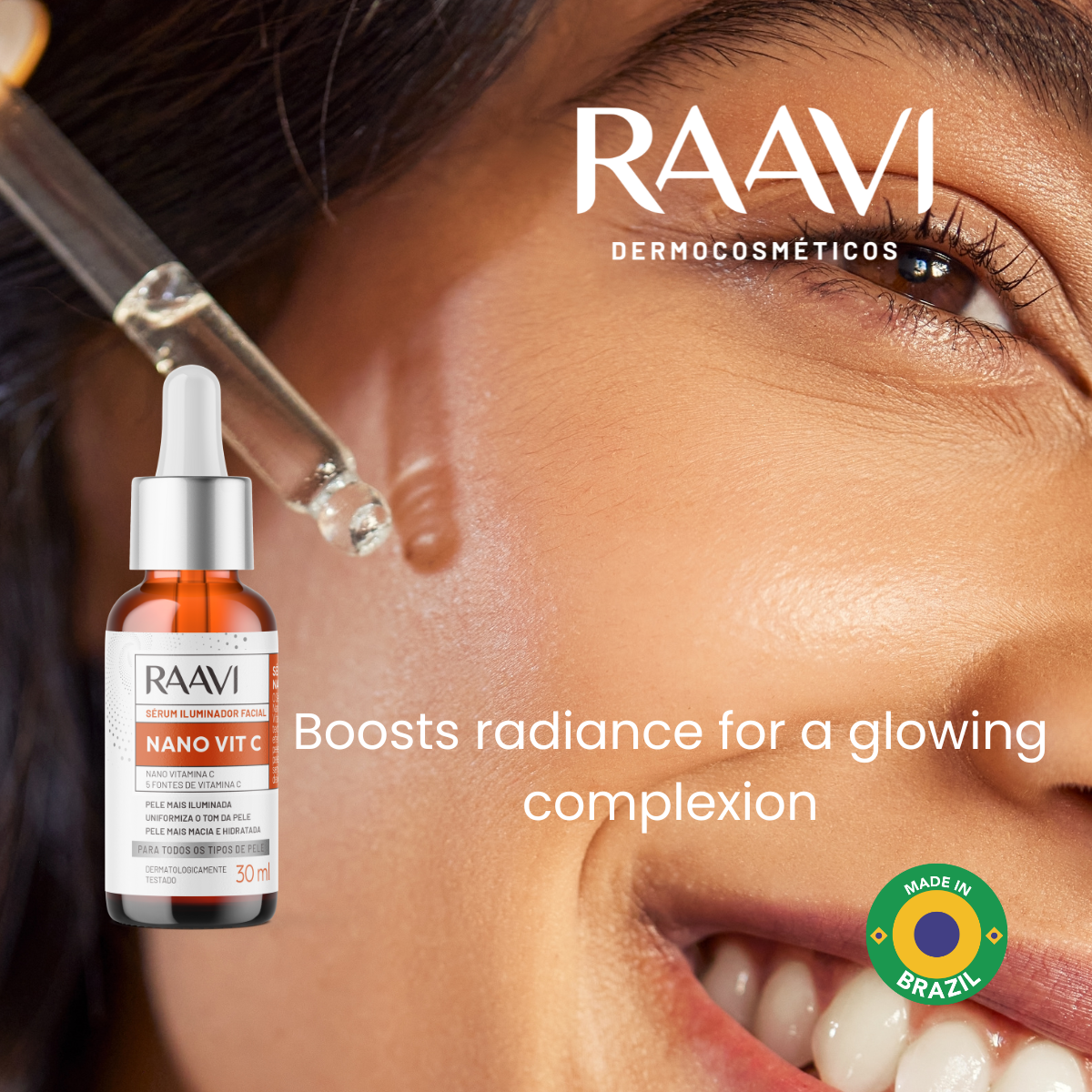 RAAVI Nano Vit C Facial Illuminating Serum - 30ml-raavicosmetics