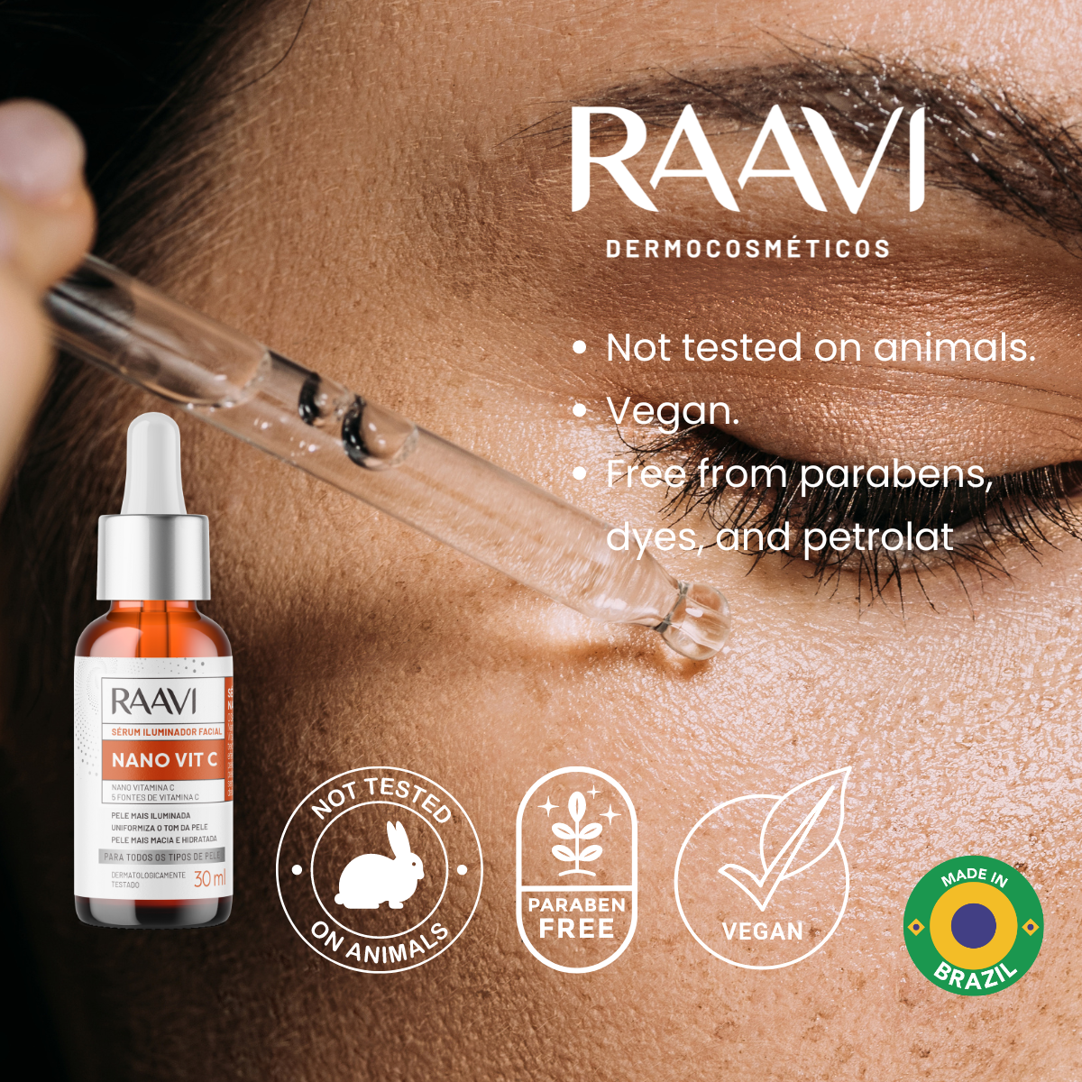 RAAVI Nano Vit C Facial Illuminating Serum - 30ml-raavicosmetics