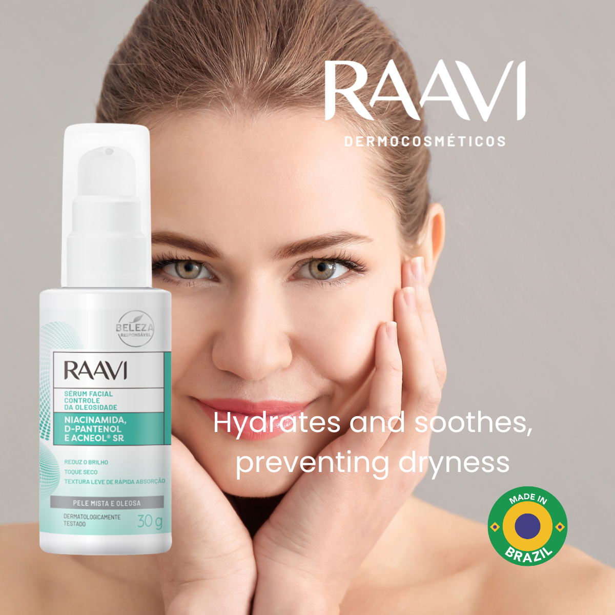 RAAVI Oil Control Facial Serum - 30g-raavicosmetics