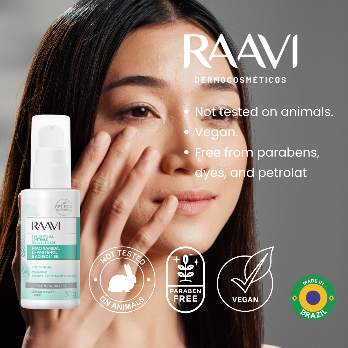 RAAVI Oil Control Facial Serum - 30g-raavicosmetics