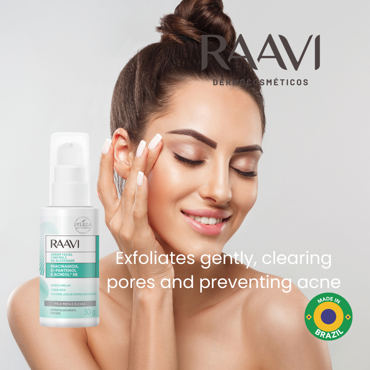 RAAVI Oil Control Facial Serum - 30g-raavicosmetics