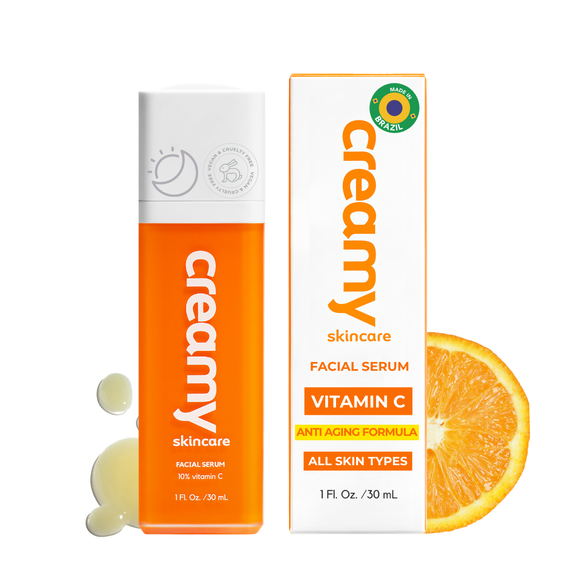 CREAMY Brightening 10% Vitamin C Serum