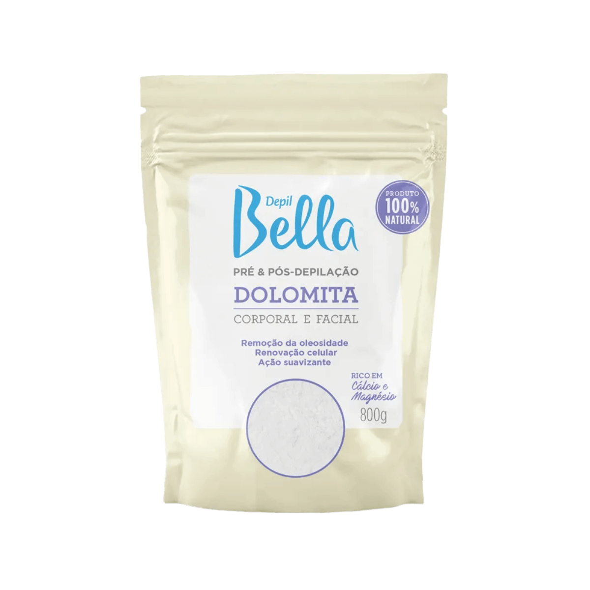 Dolomite powder for body and facial care by Depil Bella, 800g