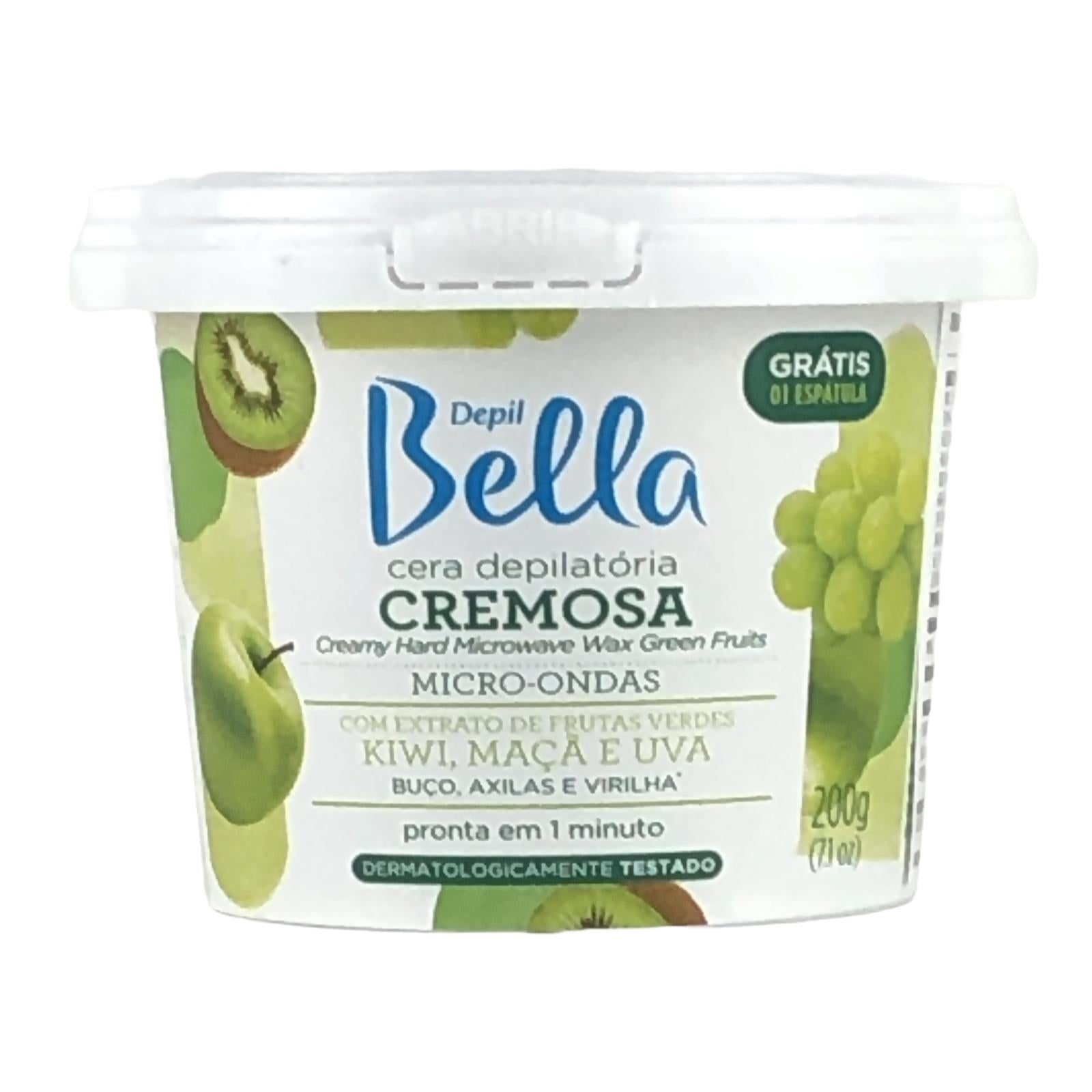 Depil Bella Green Fruits Hair Removal Wax 200g