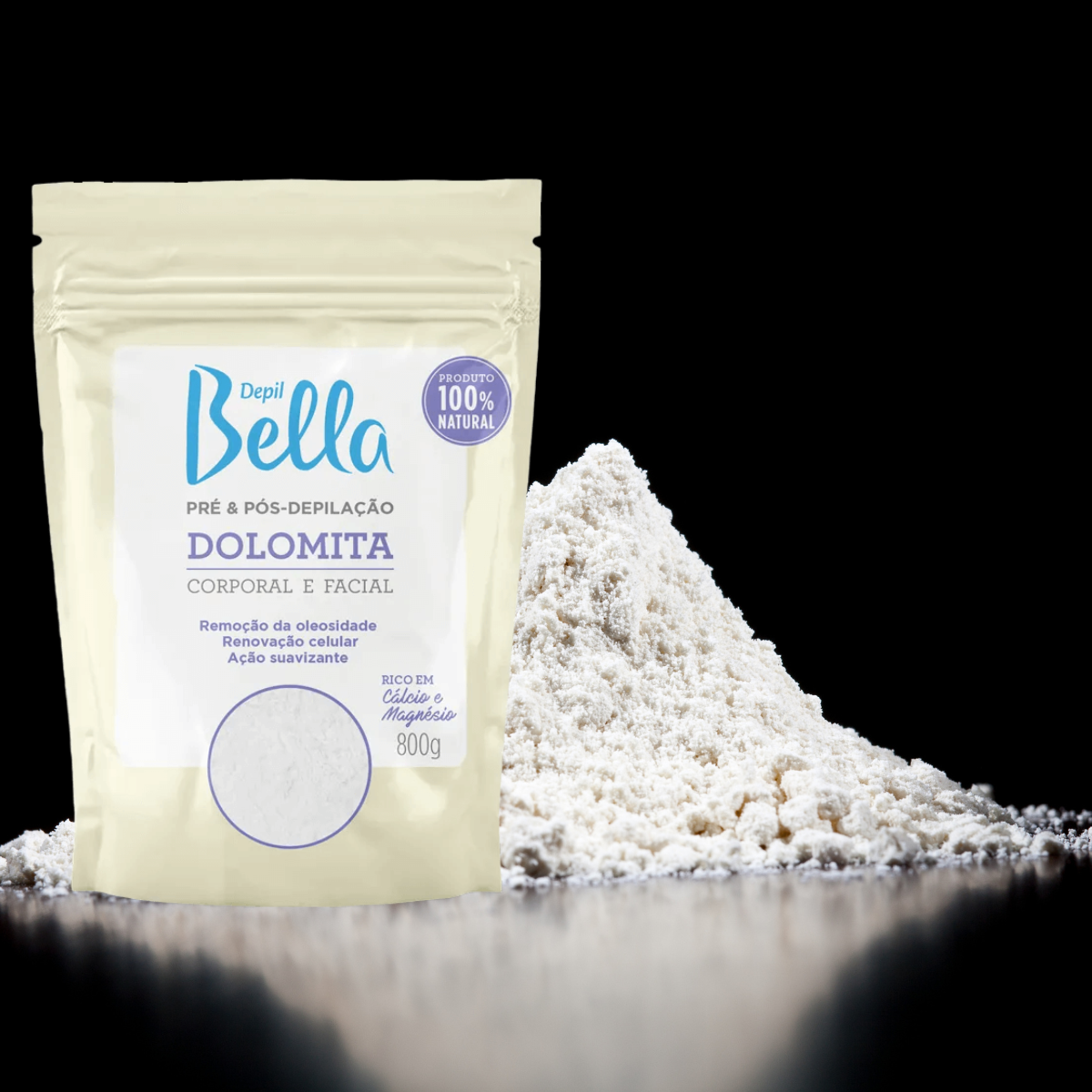 Depil Bella dolomite powder product for waxing
