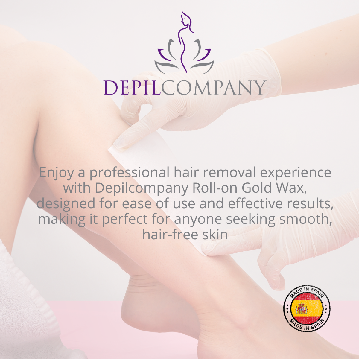 Professional hair removal experience with Depilcompany Roll-on Gold wax, 6 units