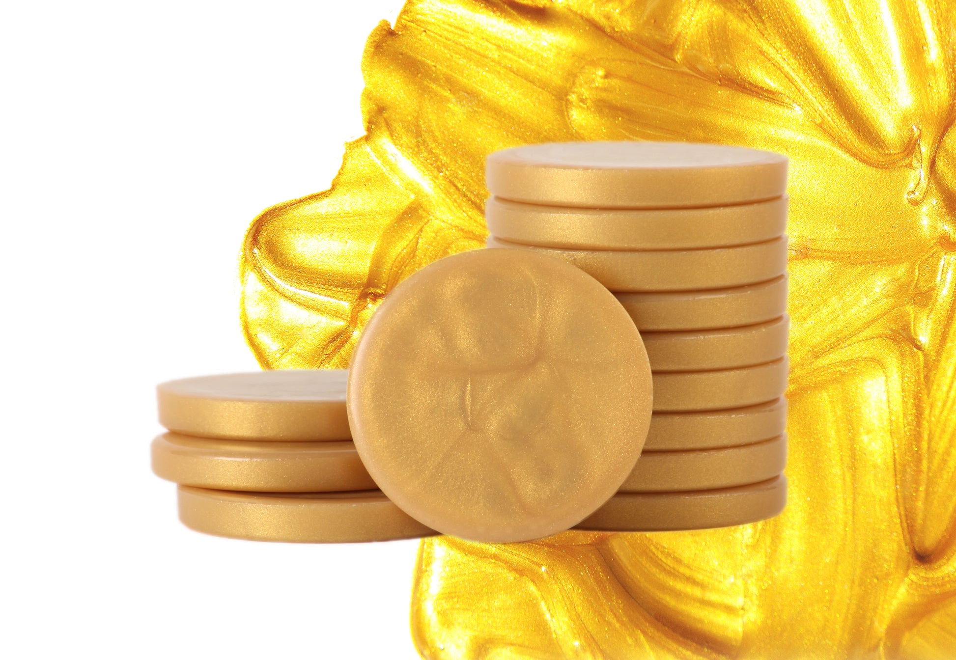 Depilcompany Gold Hard Wax Discs Made in Spain - 3 Pack